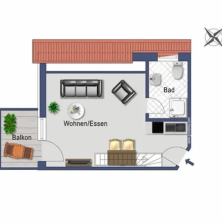 Inselzeit 5 Apartment Busum